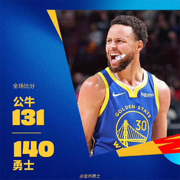 NBA今日综述： 独行侠力克尼克斯 勇士终结公牛3连胜