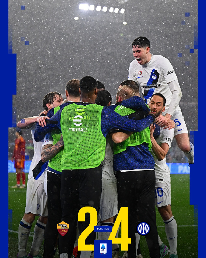 意甲第24轮综述:米兰1-0那不勒斯9轮不败仍第三距榜首8分 国米取5连胜 意甲第24轮综述:米兰1-0那不勒斯9轮不败仍第三距榜首8分 国米取5连胜